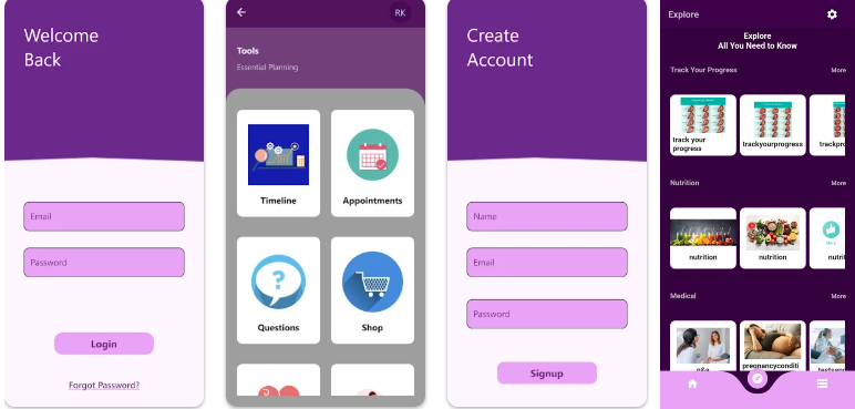 Genesis Pregnancy Helper App